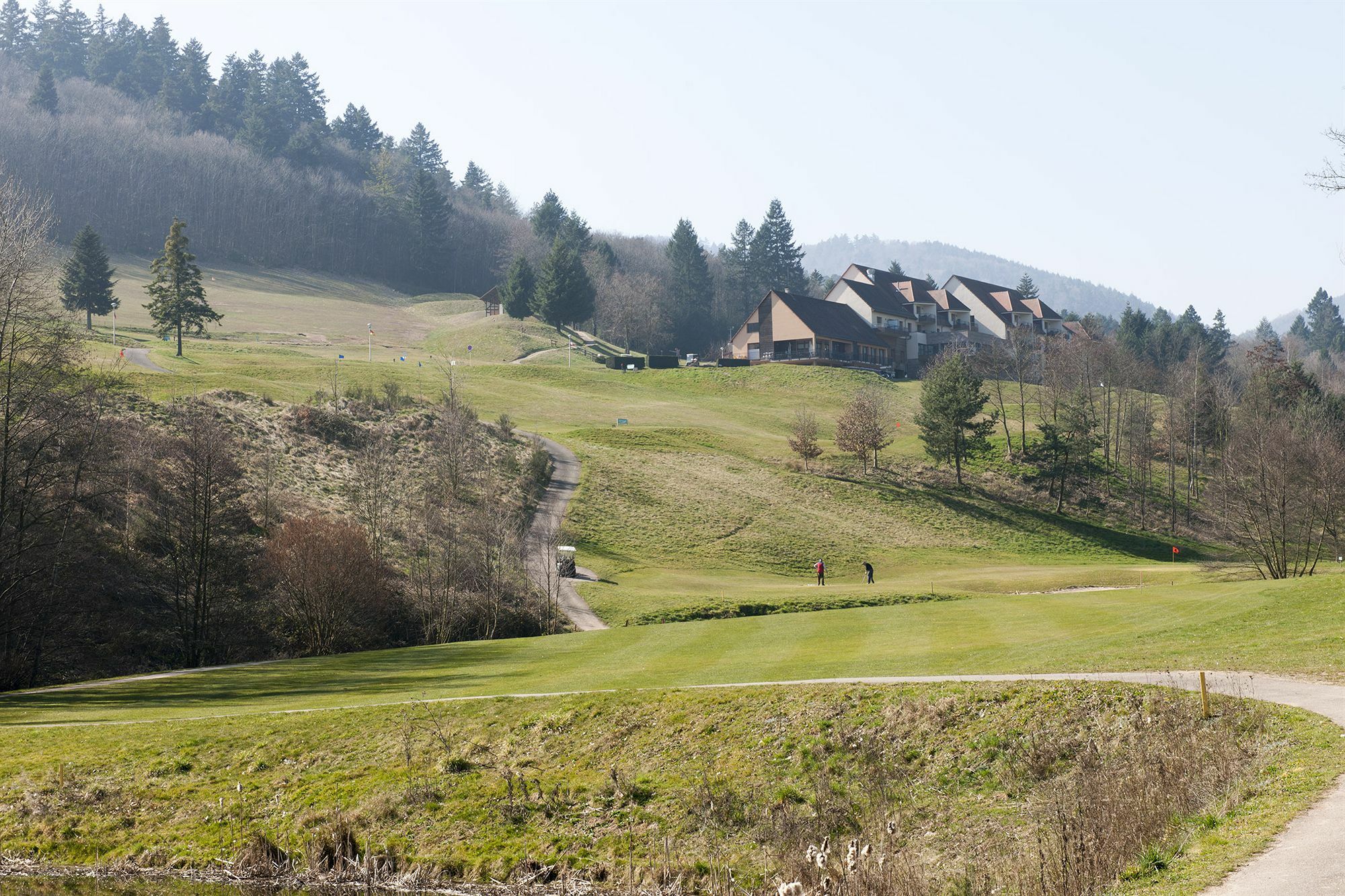 Aparthotel Goelia Le Domaine Du Golf Ammerschwihr Exteriér fotografie